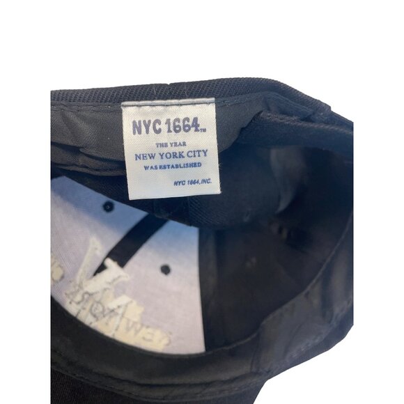 NYC 1664 New York City Men's Black Baseball Cap Hat - NWT - Picture 9 of 11